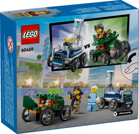 LEGO 60459 City Airplane vs. Hospital Bed LEGO