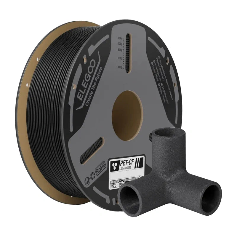 Elegoo PETG-CF filament – sort, 1 kg