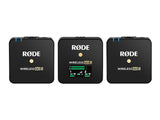 RØDE Wireless GO II Kabelloses Mikrofonsystem, kabellos, omnidirektional, Schwarz 