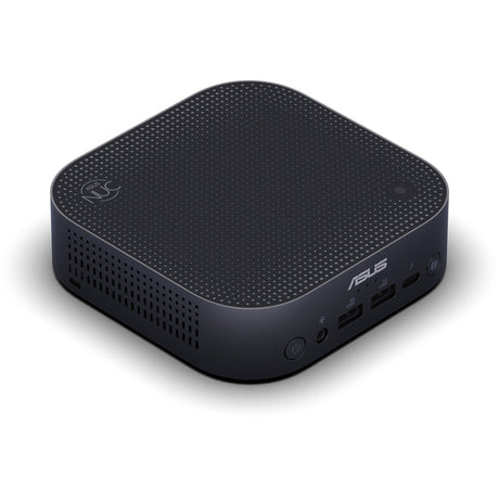 ASUS NUC 14 Pro AI Slim mini-PC set skråt forfra