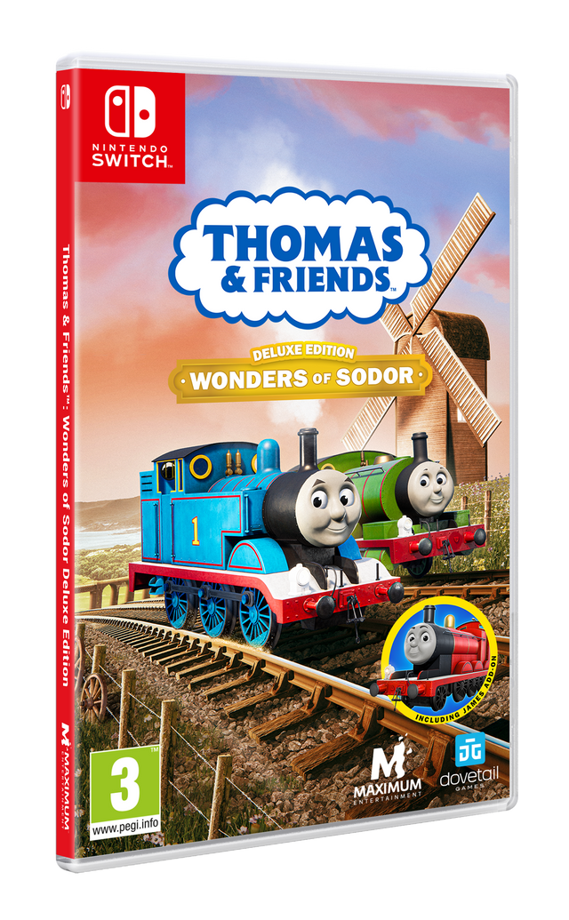 Thomas & Friends Wonders of Sodor Deluxe Edition Switch – Deluxe Edition-emballage