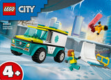 LEGO City - Emergency Ambulance and Snowboarder (60403) LEGO