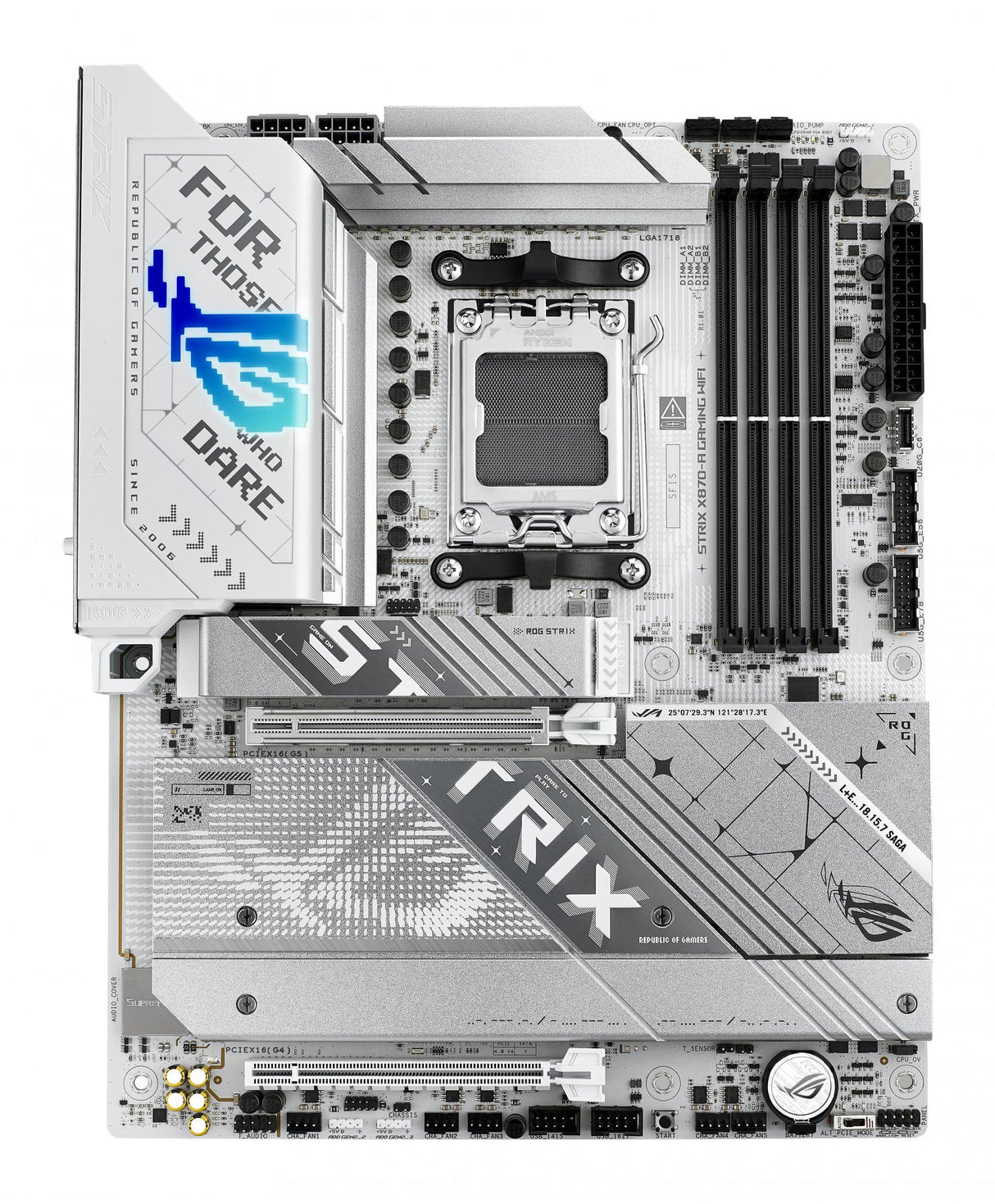 ASUS ROG STRIX X870-A GAMING WIFI (ATX, X870, AM5, DDR5) ASUS