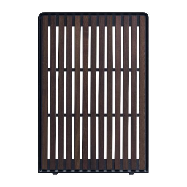 Lian Li A3-wood panel, Black, walnut Lian Li