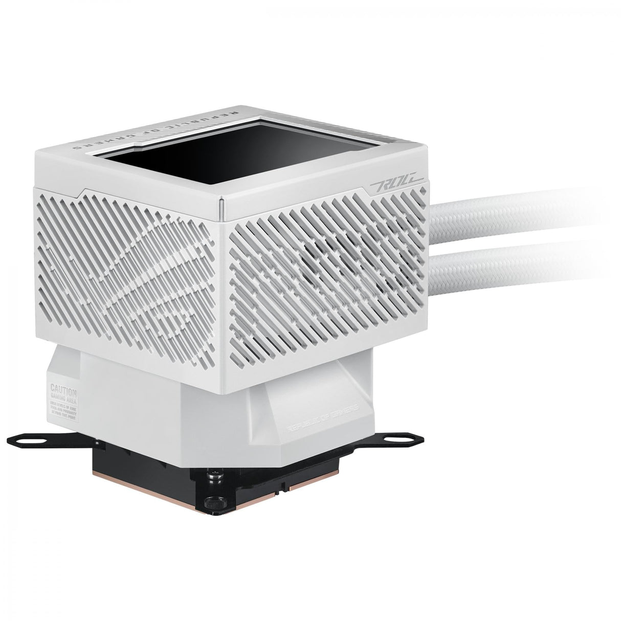 ASUS ROG RYUJIN III 240 ARGB WHITE Ed. AiO Liquid Cooler w. 3.5" LCD, 2x120mm ROG ARGB Magnetic Daisy-chainable Fans 2200 RPM PWM ASUS