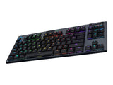 Logitech G915 TKL Tenkeyless LIGHTSPEED Wireless RGB Mechanische Gaming-Tastatur Mechanisch LIGHTSYNC Wireless Nordic