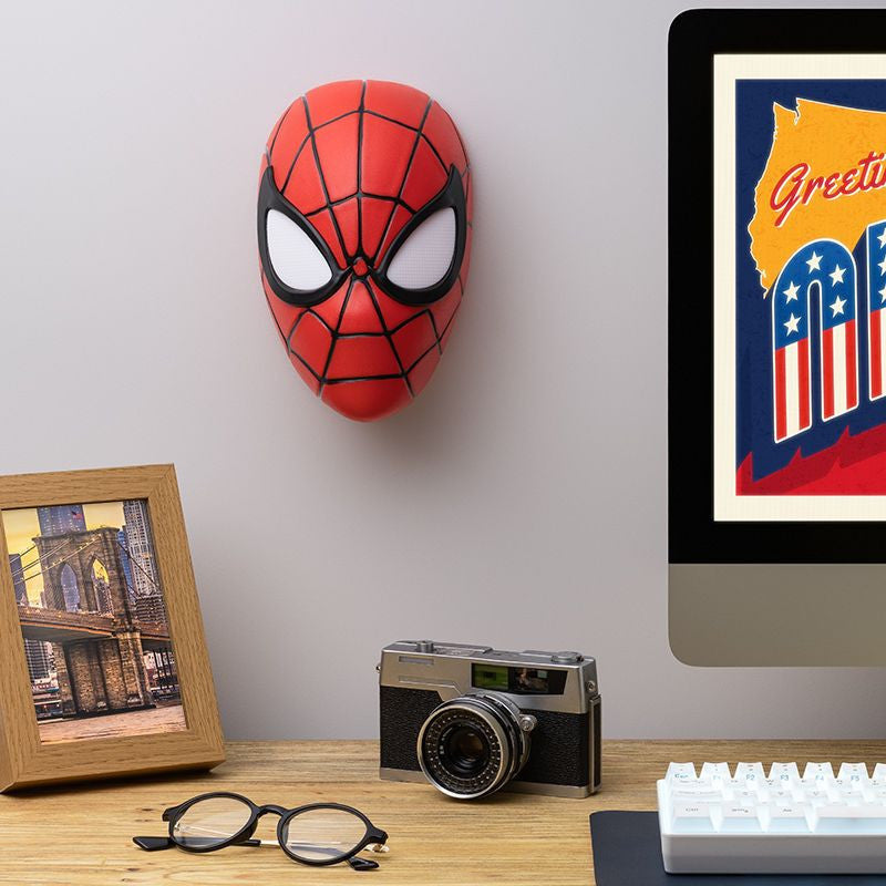 Spider-Man Maske Lampe