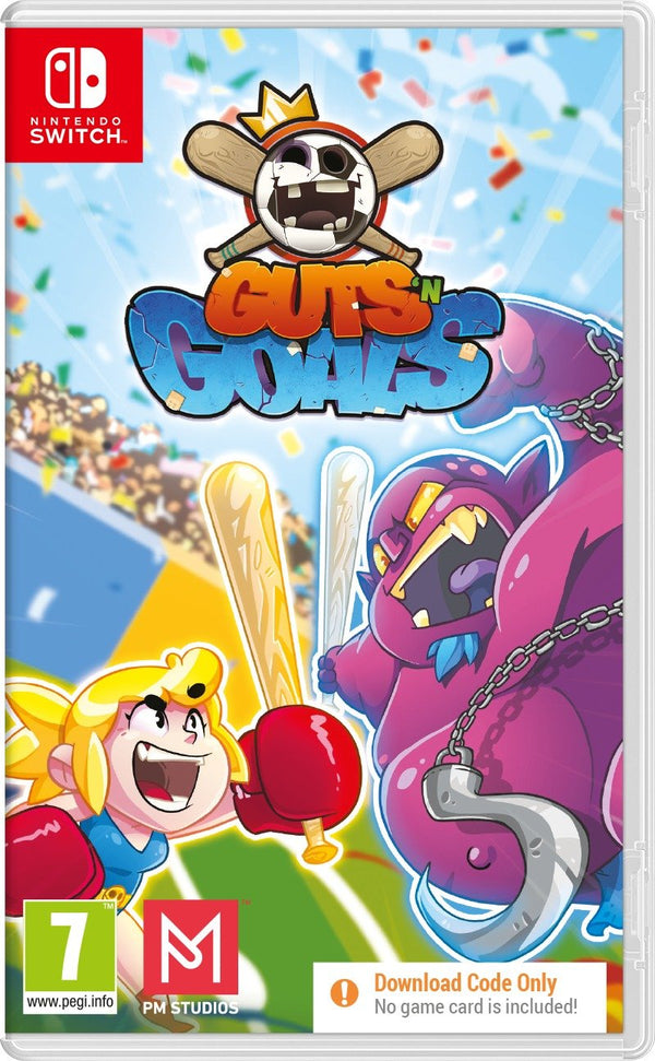 Guts ’N Goals – Code in Box – Nintendo Switch