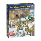 Jan van Haasteren julekalender 2026 – 24 × 54 brikker – kalenderens forside