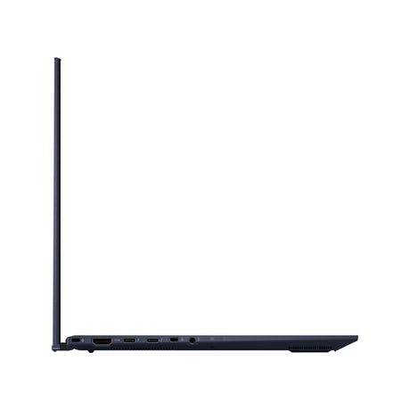ASUS ExpertBook B9 OLED B9403CVAR-PP1735X – set fra siden (vinkel 2); tastaturlayout illustrativt