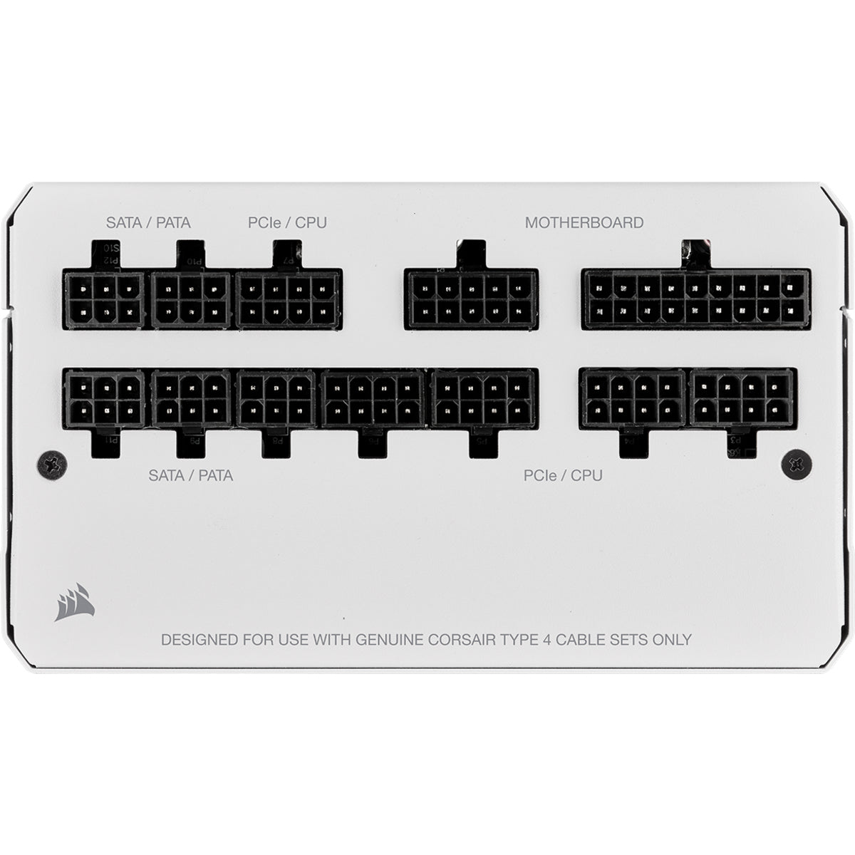 CORSAIR RM White Series RM850 Strømforsyning 850Watt