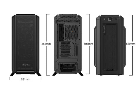 be quiet! SILENT BASE 802 - Sort be quiet!