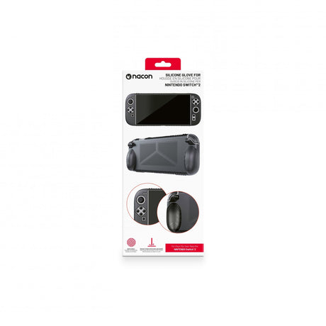 Nacon - Silicone Grip for Nintendo Switch II – Protective Sleeve in Black Nacon
