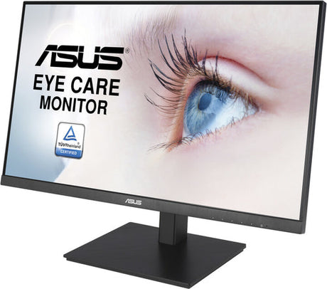 ASUS VA27DQSB – set skråt forfra (vinkel 2)