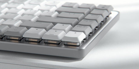 Logitech - MX Mechanical Mini for Mac Minimalist Wireless Illuminated Keyboard - Nordic