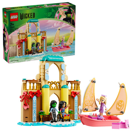 LEGO 75681 Wicked Glinda, Elphaba and Nessarose at Shiz University, construction toy LEGO