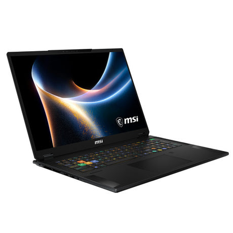 MSI Stealth 18 HX A2WI-203FRYNN – åben computer fra modsatte vinkel