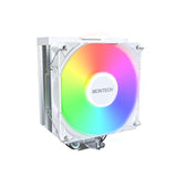 Montech NX400 ARGB, single tower, 4 HP CPU Cooler, White Telon Technology Co Ltd (Montech)