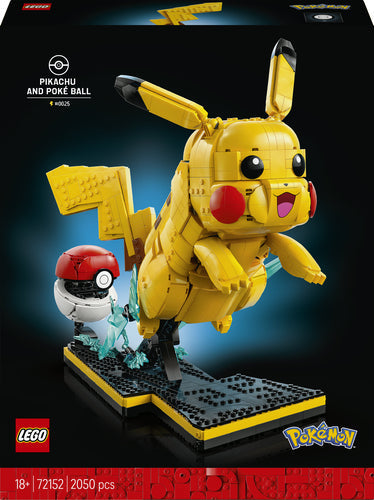 LEGO - Pokémon - Pikachu and Poké Ball (72152) Lego