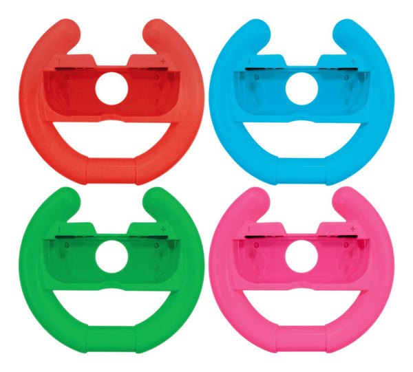 ONIVERSE - Pack of 4 Racing wheel controller holders - Blue/Red/Green/Pink