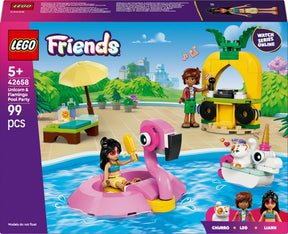 LEGO 42658 Friends Pool Party with Unicorn and Flamingo LEGO