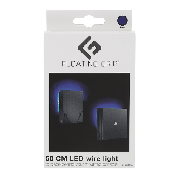Floating Grip LED Wire Light – blå, USB