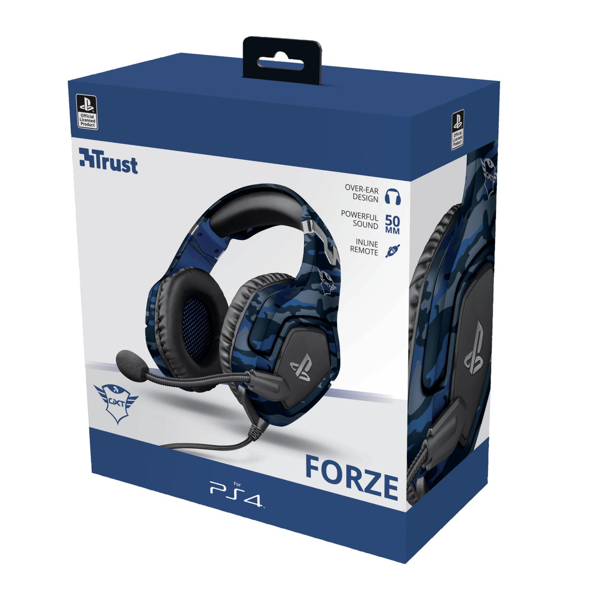 TRUST GXT488 FORZE-B PS4 HEADSET BLUE TRUST