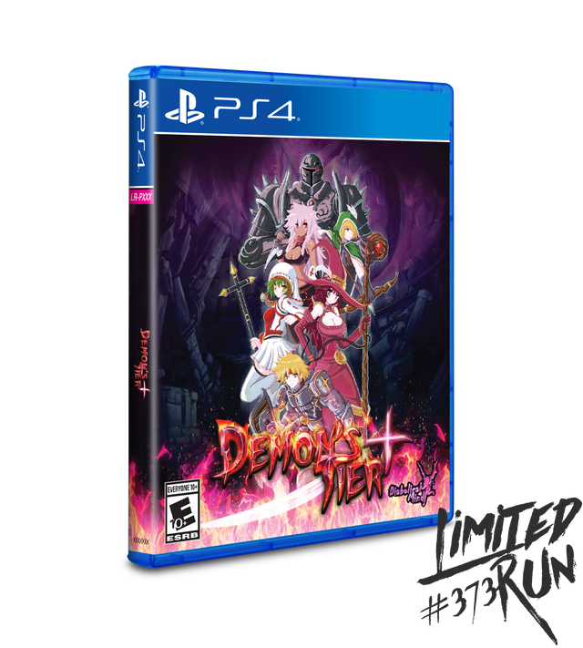 Demon's Tier+ (Limited Run #373) (Import) - PS4 - omslag
