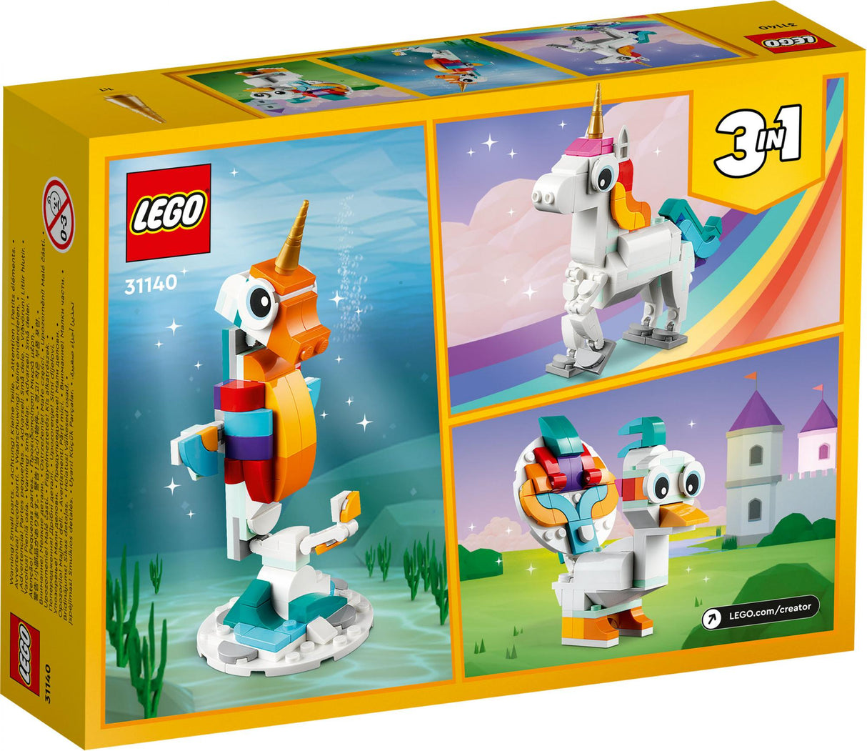 LEGO - LEGO Creator - Magical Unicorn (31140) LEGO