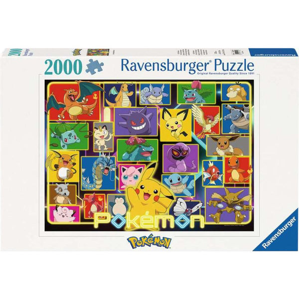 Ravensburger Glowing Pokémon puslespil – 2.000 brikker