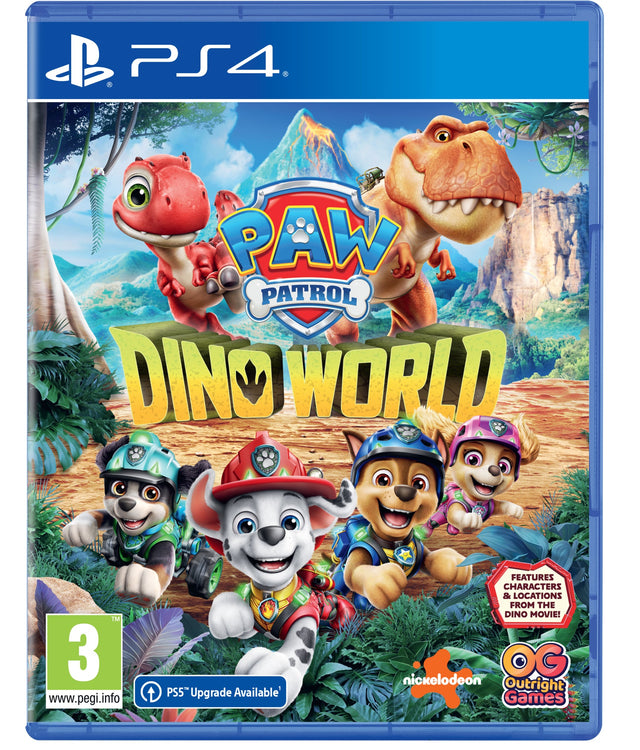 PAW Patrol Dino World – PlayStation 4 – spilomslag