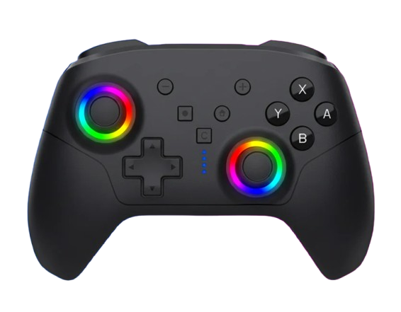 Deep Explorer – SW2 RGB WIRELESS PRO CONTROLLER – Nintendo Switch 2 – produktbillede