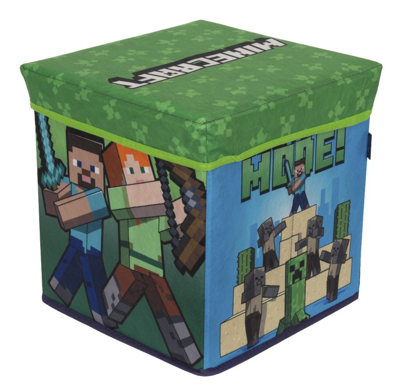 Minecraft Opbevaringsboks – Foldbar