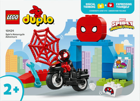 LEGO 10424 DUPLO Marvel Spins Motorcycle Adventure LEGO