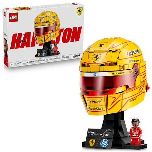 LEGO 43022 Editions Scuderia Ferrari HP Lewis Hamilton Helmet Lego