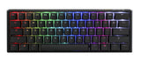 Ducky One 3 – klassisches Schwarz/Weiß Nordic – Mini 60 % – Kirschblau