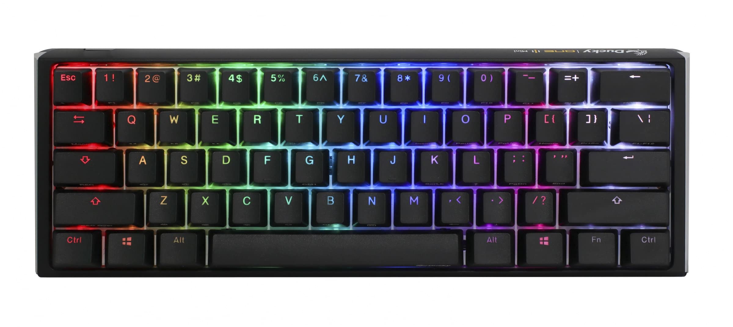 Ducky One 3 – klassisches Schwarz/Weiß Nordic – Mini 60 