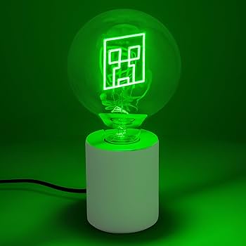 LED-Neonbirne – Minecraft Creeper