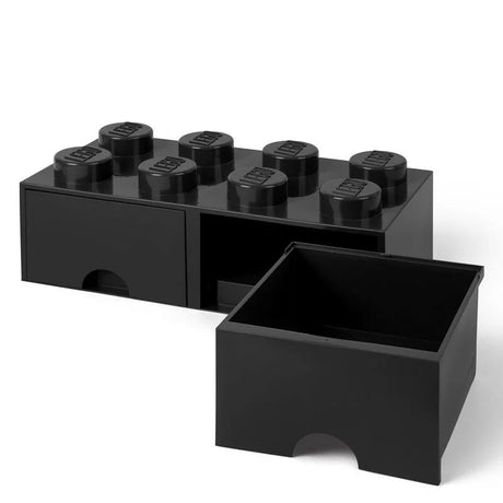 Room Copenhagen LEGO Brick Drawer 8 black - RC40061733 Room Copenhagen