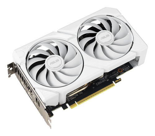 ASUS Radeon RX 9060 XT DUAL WHITE Edition 16GB – Hvid