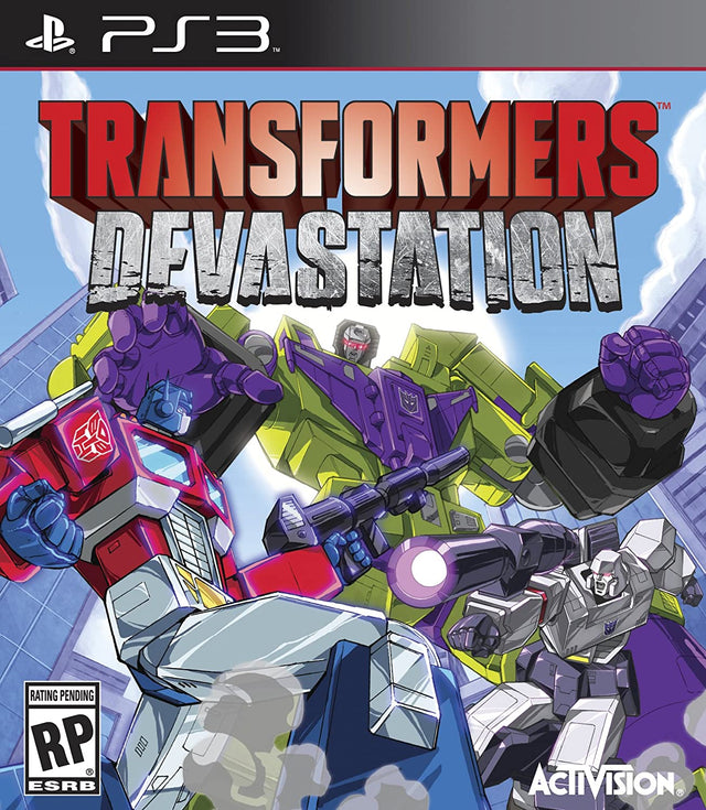 Transformers Devastation (Import) – PlayStation 3 – spilomslag