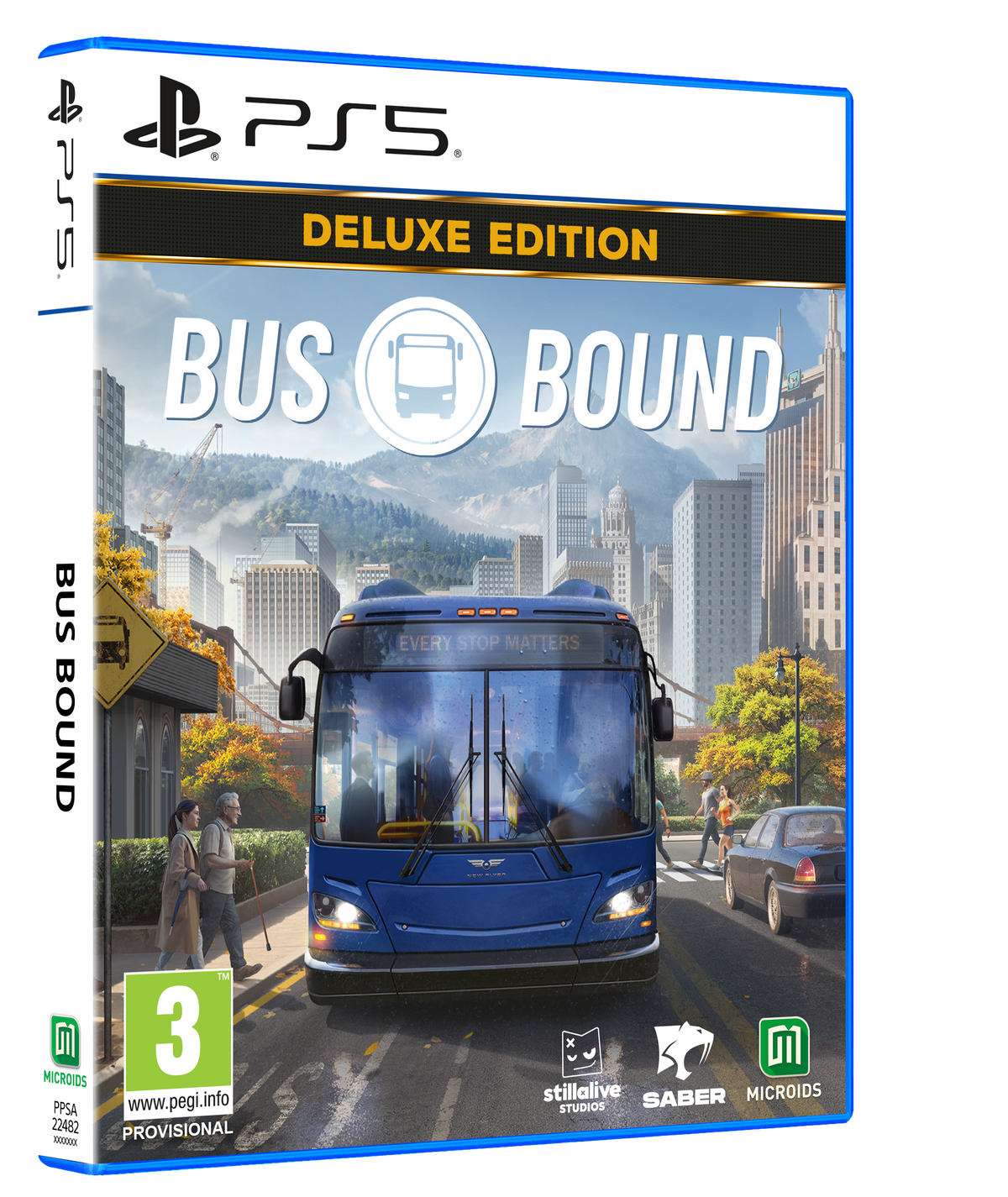 Bus Bound (Day 1 Edition) – PlayStation 5 – spilomslag
