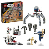 LEGO Star Wars - Clone Trooper™ & Battle Droid™ Battle Pa (75372) LEGO