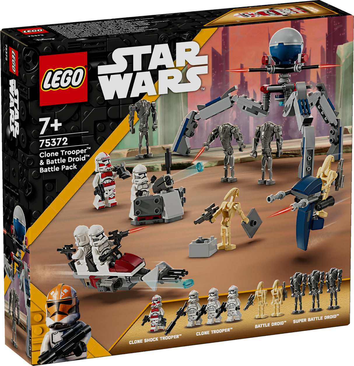 LEGO Star Wars - Clone Trooper™ & Battle Droid™ Battle Pa (75372) LEGO