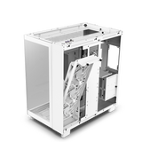 NZXT H9 Flow Weißes Zweikammer-Mid-Tower-Gehäuse 