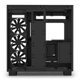 NZXT H9 Flow Schwarzes Zweikammer-Mid-Tower-Gehäuse 