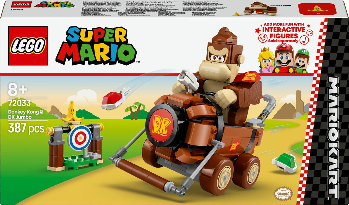 LEGO - Super Mario - Mario Kart™ – Donkey Kong & DK Jumbo (72033) LEGO