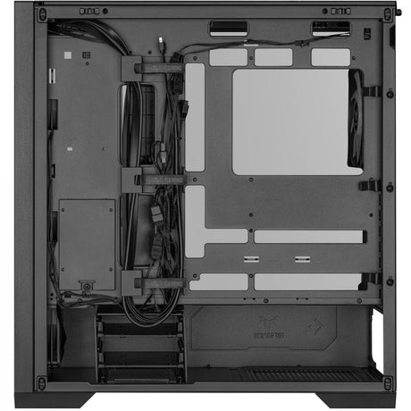 ASUS TUF Gaming GT302 TG ARGB ATX midi-tower - Black ASUS