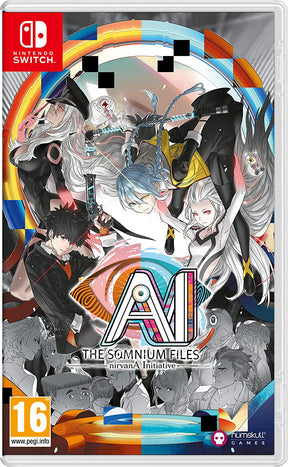 AI: The Somnium Files – nirvanA Initiative – Nintendo Switch – spilomslag