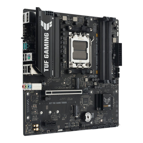 ASUS TUF Gaming A620AM-PLUS – bundkort set skråt forfra